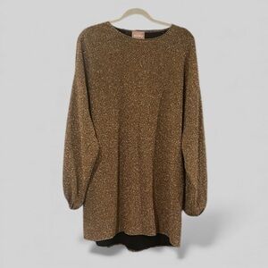 Show me Your Mumu Sure Thing Mini Gold sparkle party dress size Small glam chic